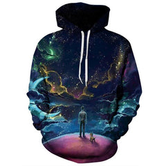 Colorful Clouds Sky Hoodies Men/Women